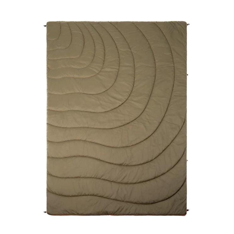 Portable Outdoor Camping Thermal Blanket Waterproof Camping Mat, Style: Green 3-3
