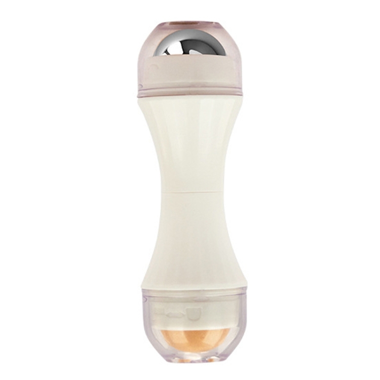 Portable Volcanic Oil Suction Ball, Style: Steel Ball Double Head (White)
