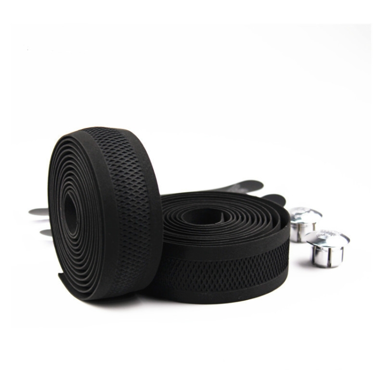 PROMEND Road Bike Handlebar Embossed Hollow Breathable Sweat-absorbent Anti-slip Tape(Mesh wrap)