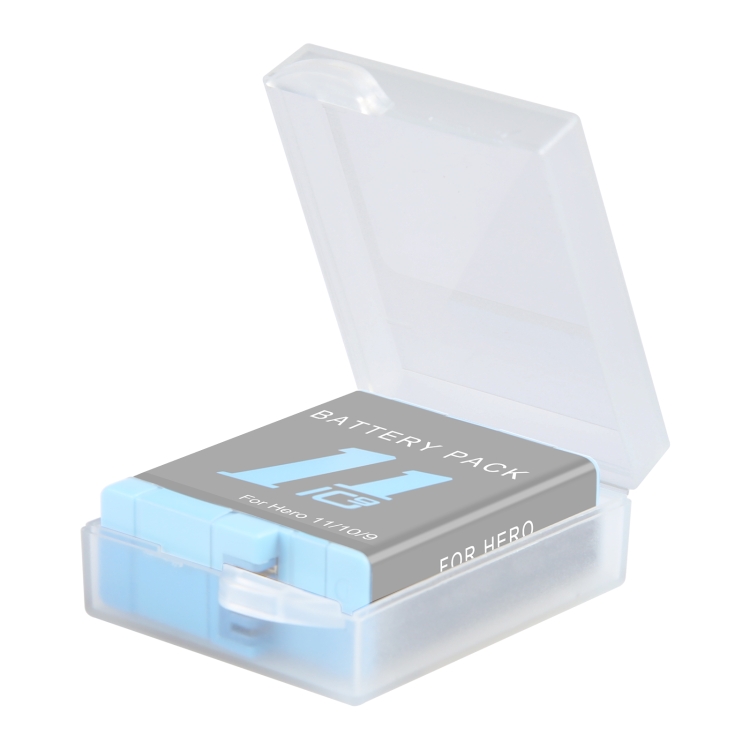 PULUZ Plastic Transparent Battery Storage Box for GoPro AHDBT-901/BT-801/BT-501/BT-401/BT-301 Enduro Battery (Transparent)