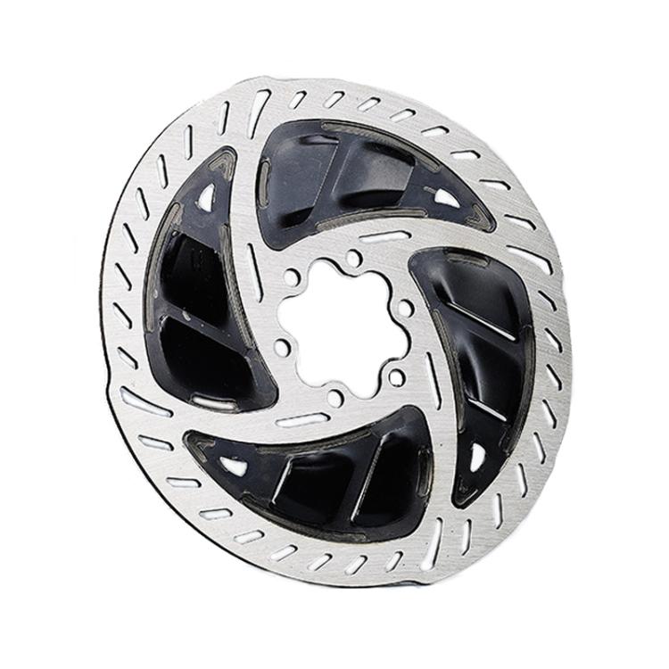 RACEWORK RK152 Mountain Bike Six-nail Heat Dissipation Wear-resistant Disc(Black 160mm)