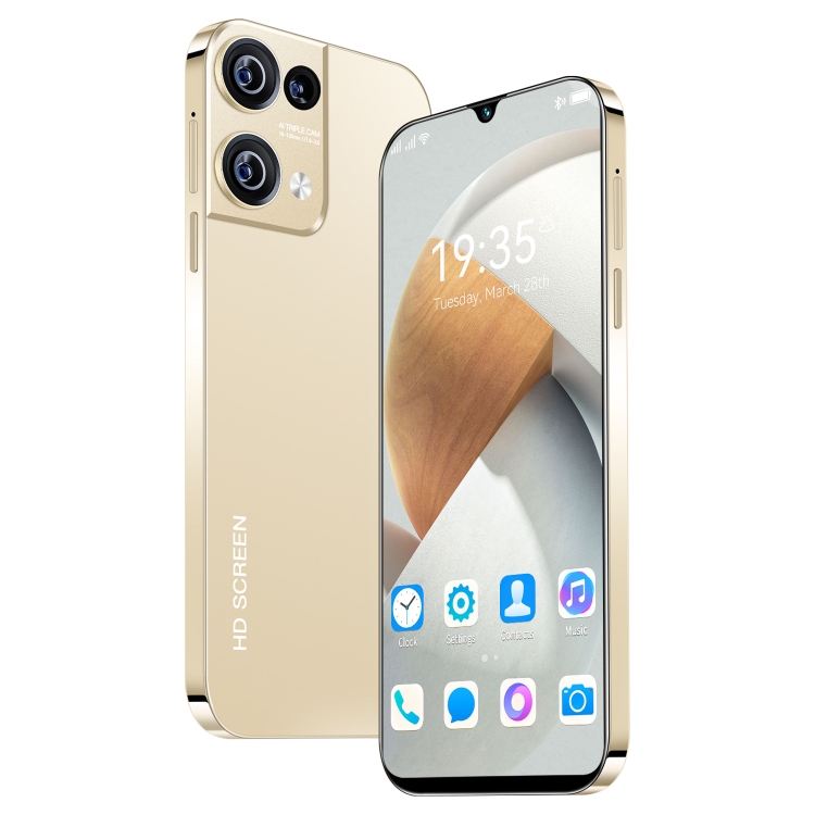 Reno8 Pro / B55, 2GB+16GB, 6.49 inch Screen, Face Identification, Android 8.1 MTK6580A Quad Core, Network: 3G, OTG, Dual SIM(Gold)