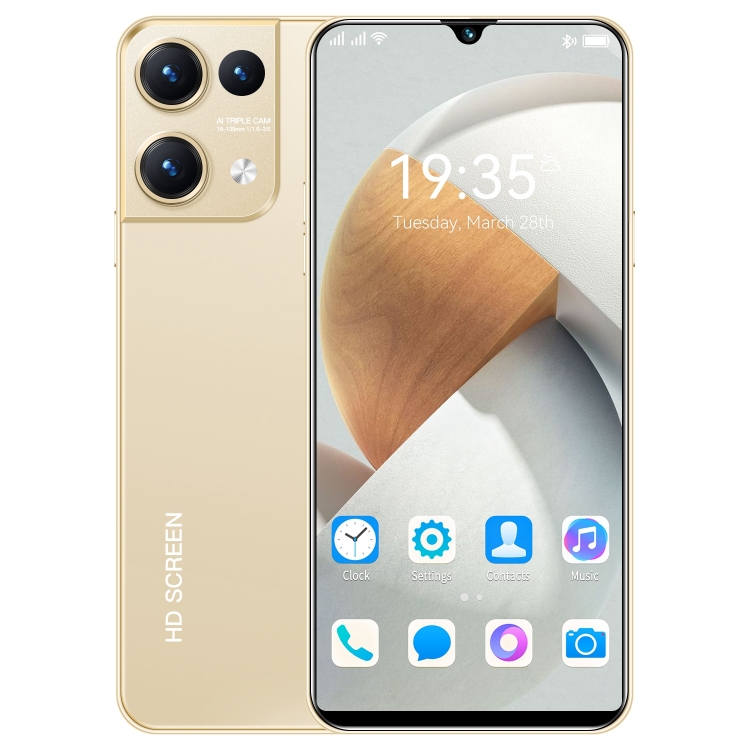 Reno9 Pro / B55, 2GB+16GB, 6.49 inch Screen, Face Identification, Android 8.1 MTK6580A Quad Core, Network: 3G, OTG, Dual SIM(Gold)