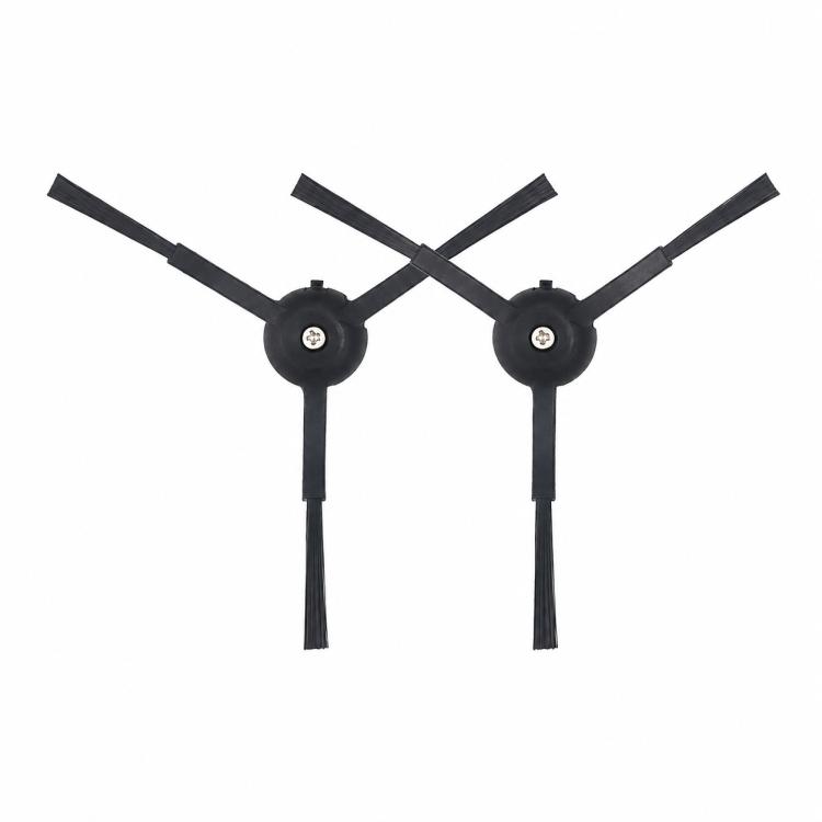 Replacement Accessories for Xiaomi Mijia Robot Vacuum 1S / Roborock S50 / T4 / T6 / T7, Specification:Dual Black Triangle Side Brush