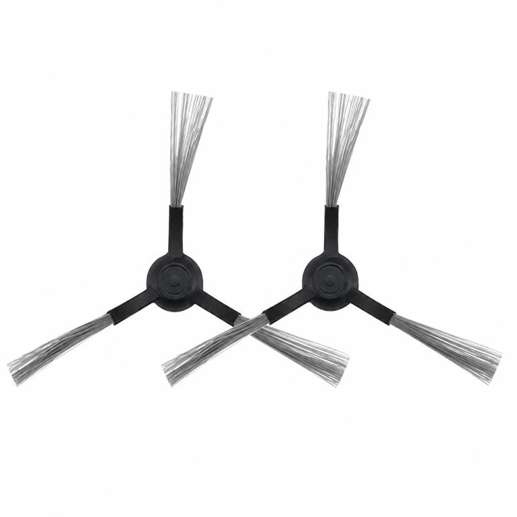 Replacement Accessories for Xiaomi Mijia Robot Vacuum Mop STYTJ02YM / 3C, Specification:Dual Black Triangle Side Brush