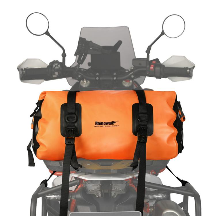 Rhinowalk RK19660 Multifunctional Waterproof Bicycle Rack Saddle Bag Outdoor Travel Bag(Orange)