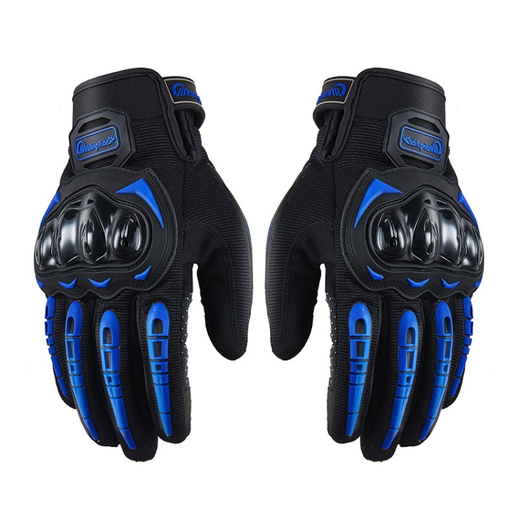 Riding Tribe MCS-17 Motorcycle Gloves Touch Screen Outdoor Riding Gloves, Size: XL(Blue)