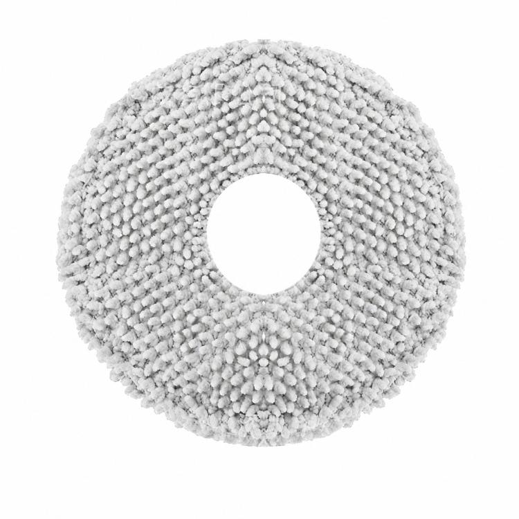 Robot Vacuum Cleaner Replacement Accessories for Xiaomi Mijia Robot Vacuum Mop 2, Specification:Light Gray Mop Pad