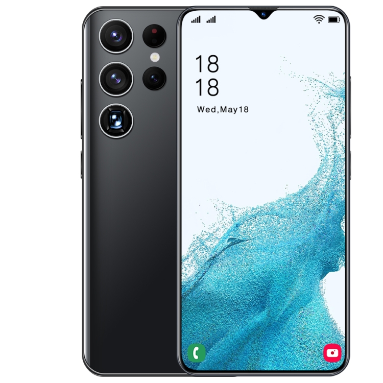 S22 Ultra 5G N10, 1GB+8GB, 6.3 inch Waterdrop Screen, Face Identification, Android 6.0 MTK6582 Quad Core, Network: 3G(Black)