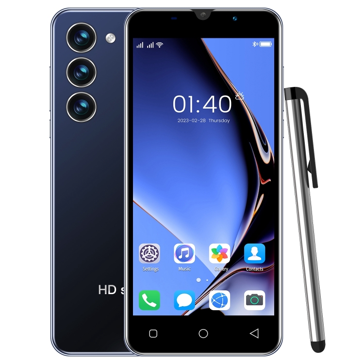 S23+ DP10, 512MB+4GB, 5.0 inch Screen, Face Identification, Android 4.4.2 MTK6572 Dual Core, Network: 3G(Black)
