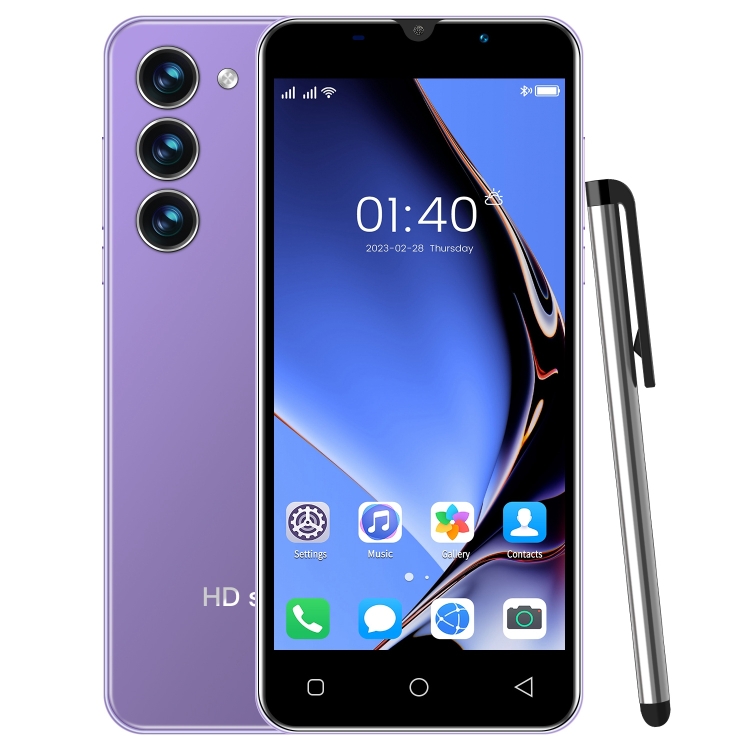 S23+ DP10, 512MB+4GB, 5.0 inch Screen, Face Identification, Android 4.4.2 MTK6572 Dual Core, Network: 3G(Light Pink)