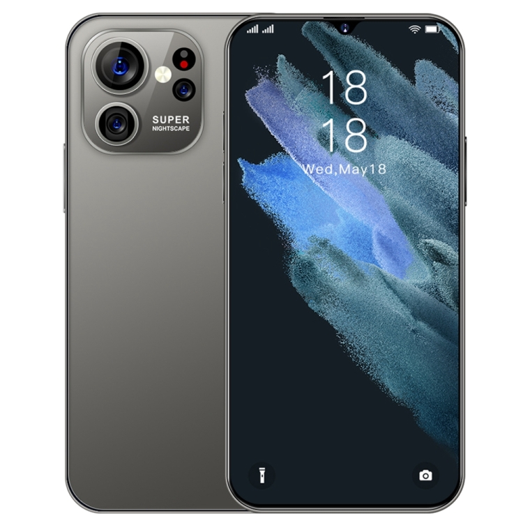 S23 Ultra E6, 2GB+16GB, 6.3 inch Screen, Face Identification, Android 8.1 MTK6737 Octa Core, Network: 4G (Black)
