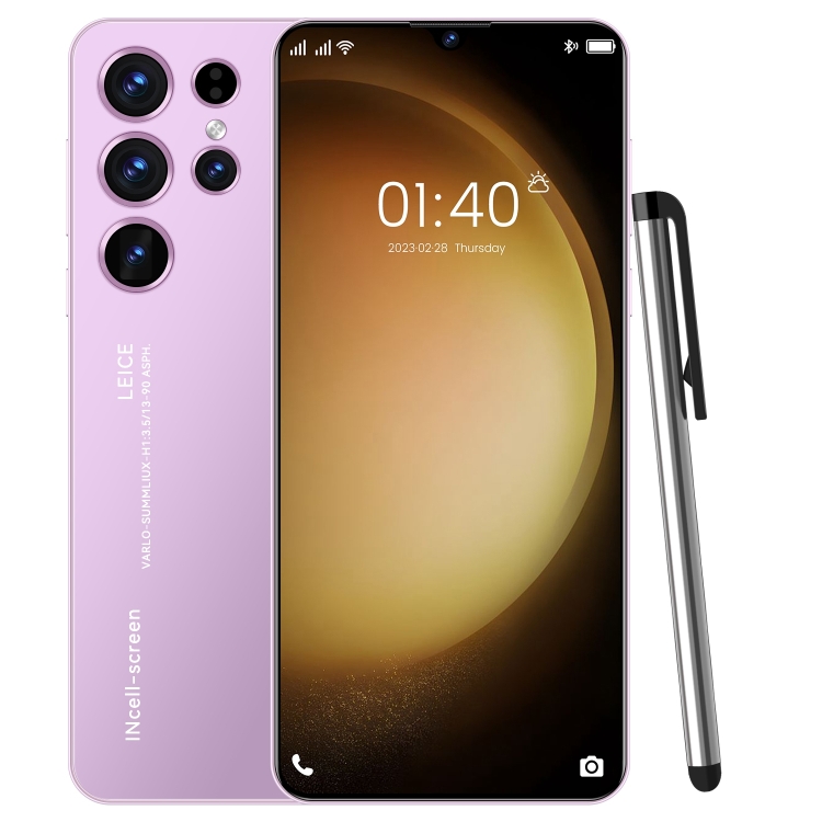 S23 Ultra N88, 1GB+8GB, 6.1 inch Screen, Face Identification, Android 9.0 MTK6580A Quad Core, Network: 3G, GPS(Light Pink)