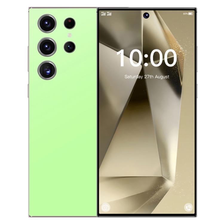 S24 Ultra / S7, 4GB+128GB, 6.75 inch Android 10 MTK6750 Octa Core, Network: 4G, Dual SIM, Plug:AU Plug(Green)