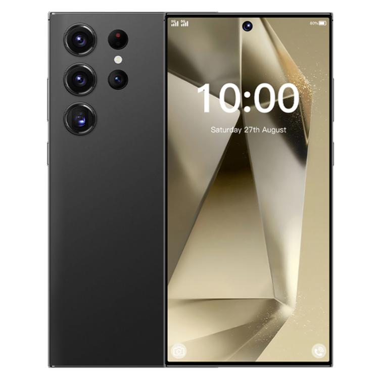 S24 Ultra / S7, 4GB+128GB, 6.75 inch Android 10 MTK6750 Octa Core, Network: 4G, Dual SIM, Plug:UK Plug(Black)