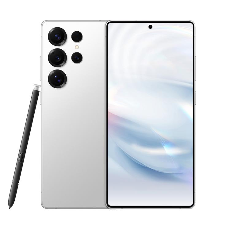 S25 Ultra / Q25, 4GB+64GB, 6.75 inch Android 12 MTK6762 Octa Core, Network: 4G, Dual SIM, with Stylus Pen, Plug:AU Plug(Titanium White Sliver)