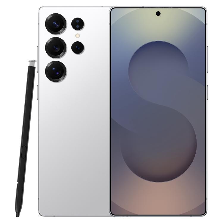 S25 Ultra / S11, 4GB+64GB, 6.75 inch Android 12 MTK6762 Octa Core, Network: 4G, Dual SIM, Plug:UK Plug(White)