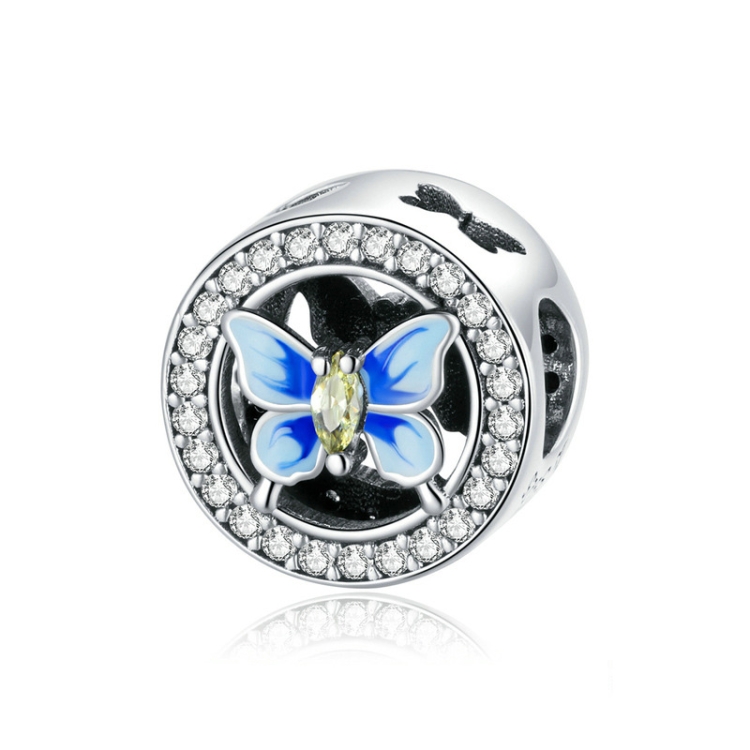 S925 Butterfly Series DIY Bracelet Pearl Accessories, Style: SCC1682