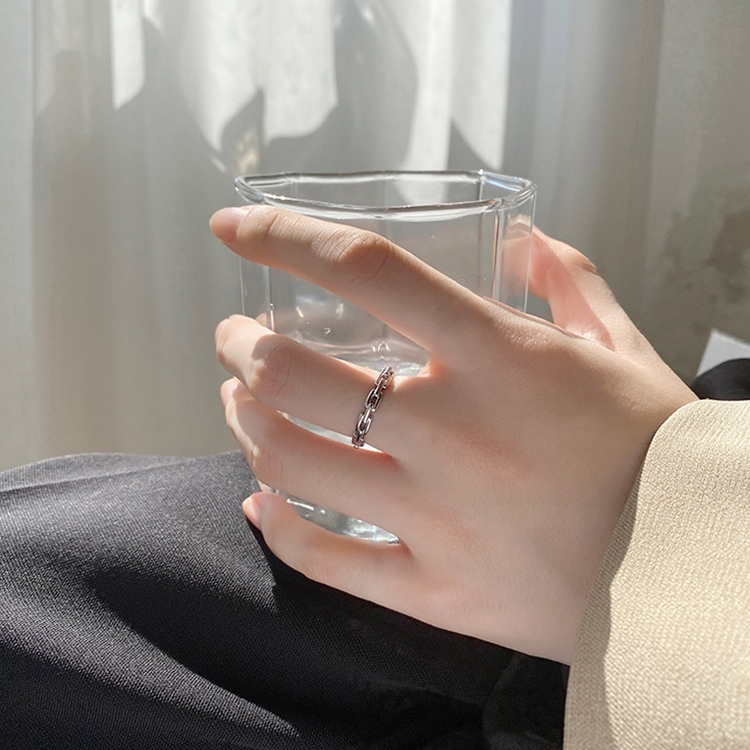 S925 Sterling Silver Cool Style Ladies Combination Ring, Specification:J781