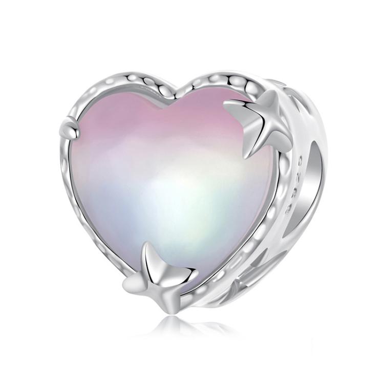 S925 Sterling Silver Electroplated Aurora Love Butterfly DIY Beads(SCC2941)