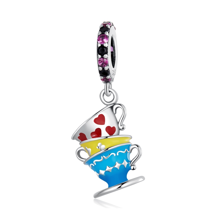 S925 Sterling Silver Magic Cup Pendant DIY Bracelet Necklace Accessories