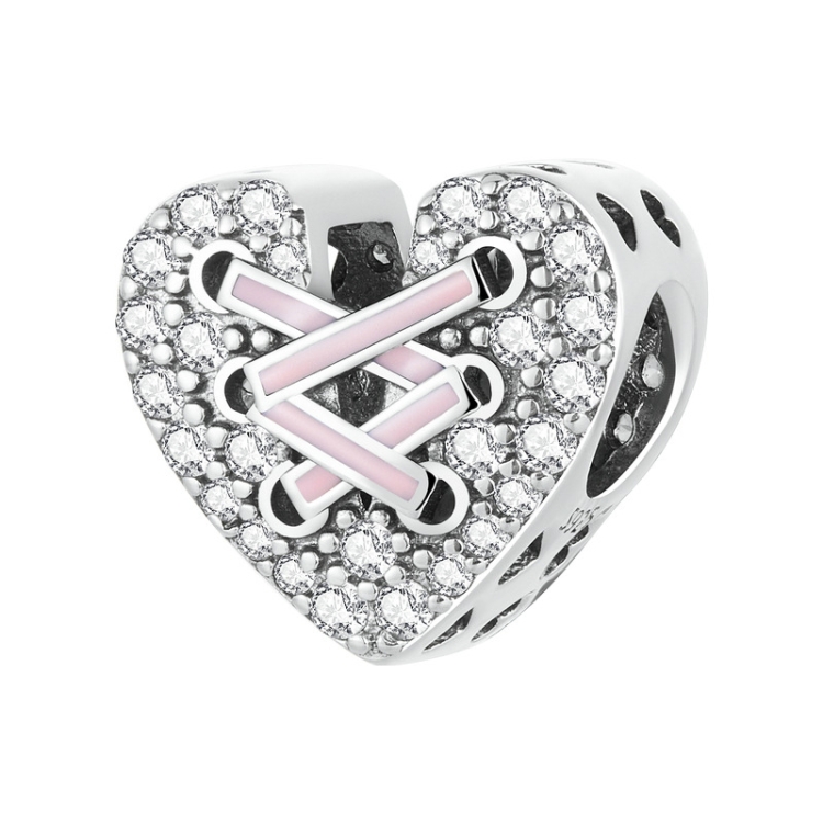 SCC2204 Love DIY Bracelet Pearl Pink Retro Fantasy Pendant Jewelry Accessories