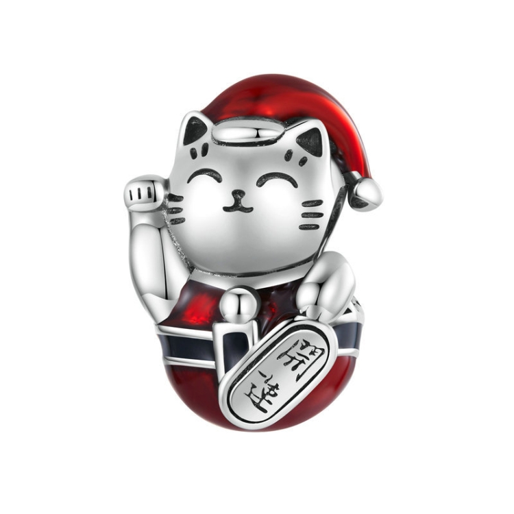 SCC2413 Christmas 925 Silver Bead DIY Bead Accessories