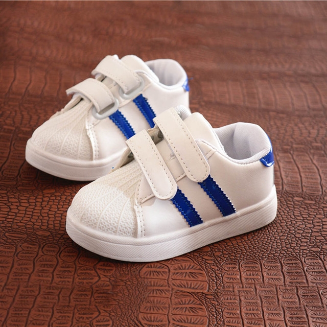 Shell Head Sneakers Casual Shoes for Children, Shoe Size:25(Blue)