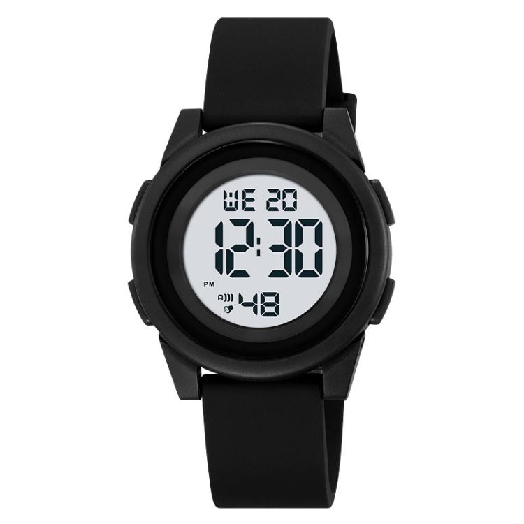 SKMEI 2429 Youth Electronic Watch Simple Outdoor Sports Watch(Black)