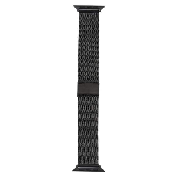 Stainless Steel Watch Band for Apple Watch Series 3 & 2 & 1 38mm(Black)