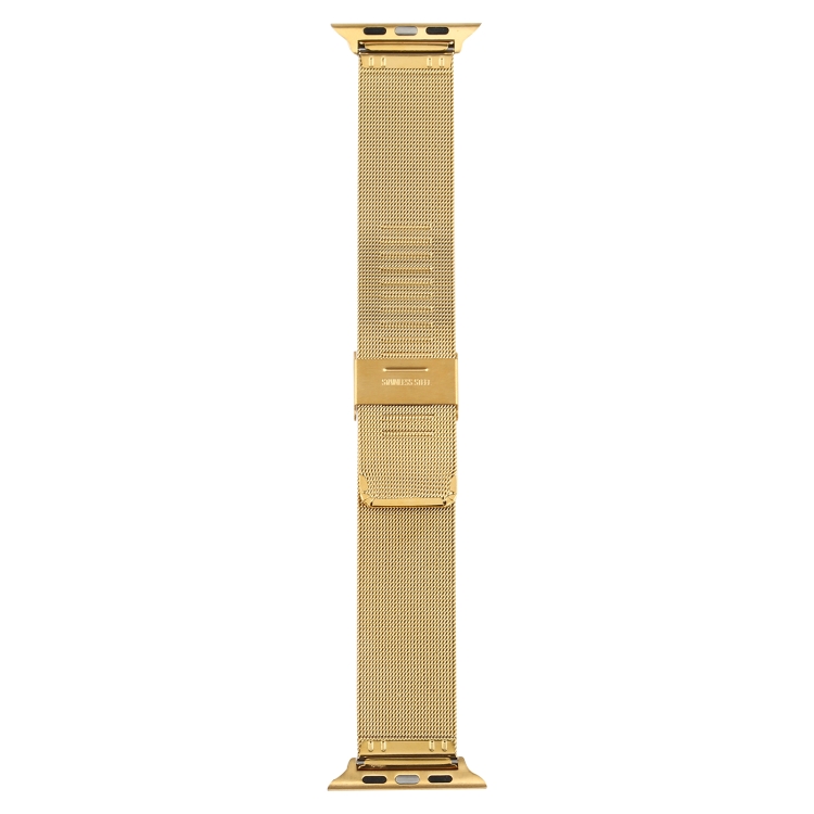 Stainless Steel Watch Band for Apple Watch Series 3 & 2 & 1 42mm(Gold)