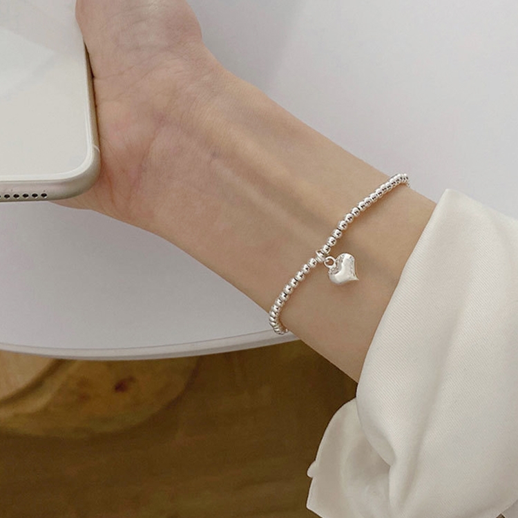 Sterling Silver Vintage Open Bracelet Hand Decoration, Specification:SL0456