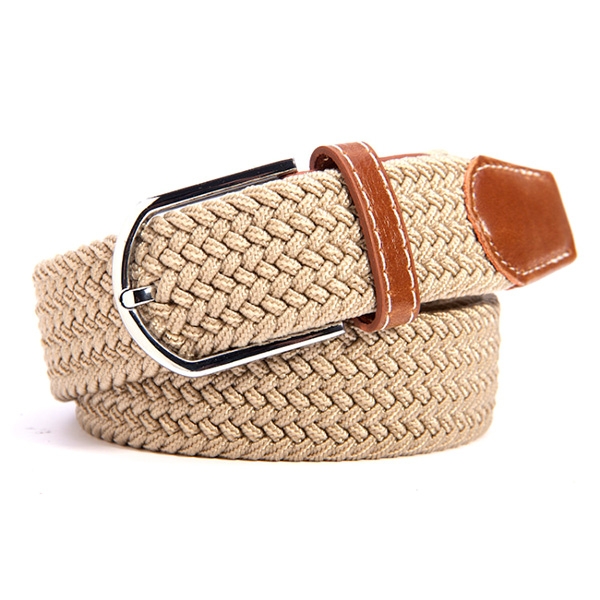 Stretch Canvas Woven Waistband for Men / Women, Length:105cm(No.2 Color)