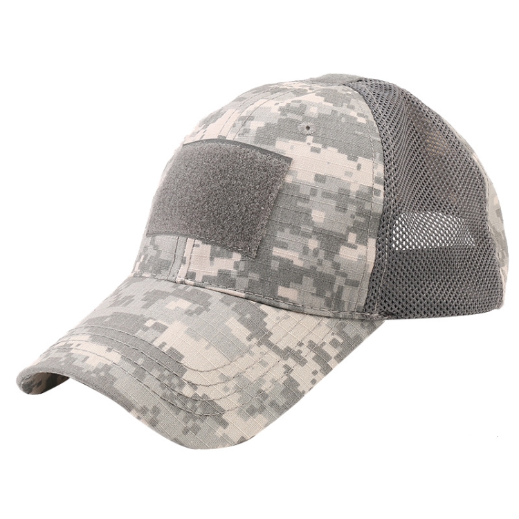 Summer Camouflage Baseball Mesh Cap Sports Sunshade Cap, Size: Free Size(ACU Camouflage)