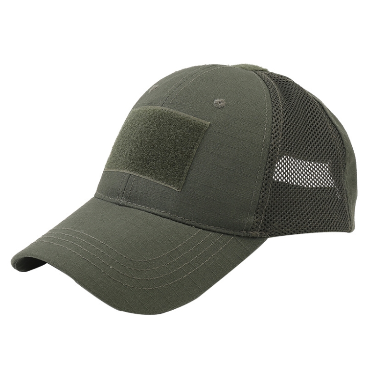Summer Camouflage Baseball Mesh Cap Sports Sunshade Cap, Size: Free Size(Green)