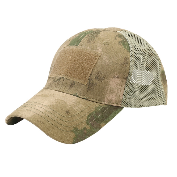 Summer Camouflage Baseball Mesh Cap Sports Sunshade Cap, Size: Free Size(Green Ruins)
