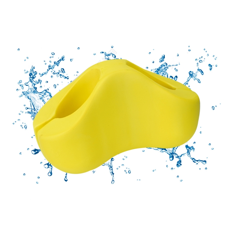Swimming Training Clamping Legs Plate Legs Trainer Swimming Aid Plate, Color: Bright Yellow Children Below 55kg