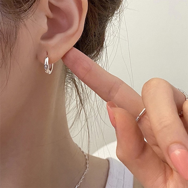 Temperament Ladies Light Luxury Pearl Double Layer Earrings Diamond Earrings, Specification:EH1543