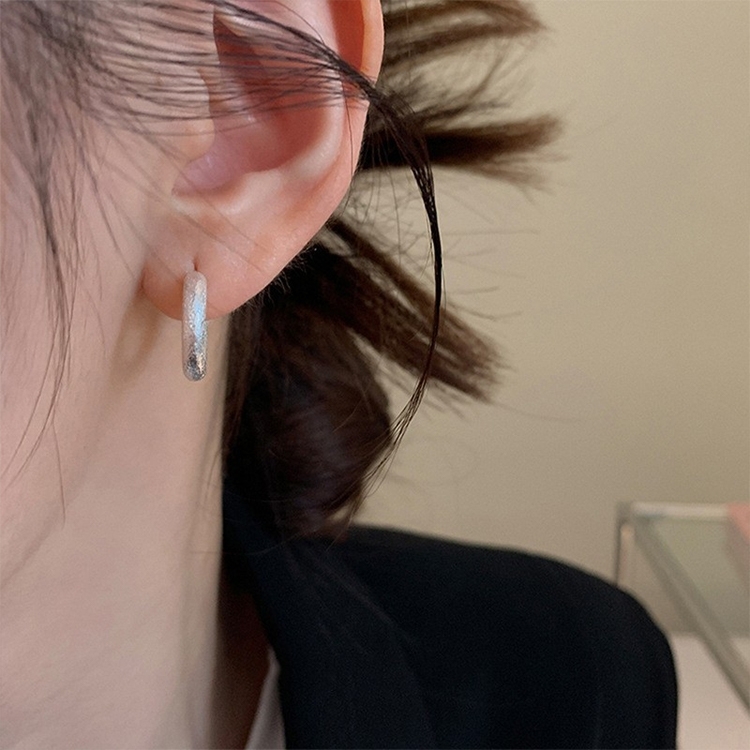 Temperament Ladies Light Luxury Pearl Double Layer Earrings Diamond Earrings, Specification:EH1618