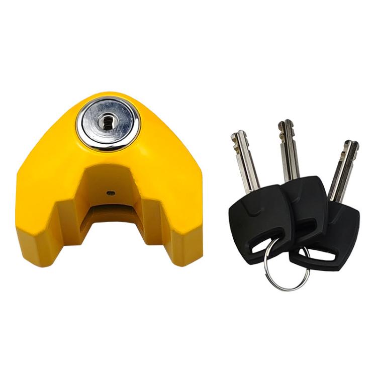 Universal Disc Brake Lock Anti-Theft Security Lock for Bicycles, E-Bikes, and Motorcycles(BK072 Orange)