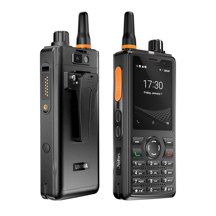 UNIWA F41 Rugged Phone, 1GB+8GB, 2.4 inch MediaTek MT6739 Quad Core, 4600mAh Battery, 21 Keys, Network: 4G (Black)