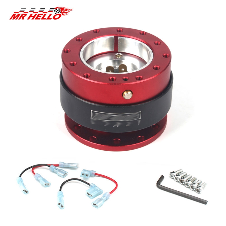 Volante con Sistema di Blocco Rapido e Booster Pad (Rosso)
