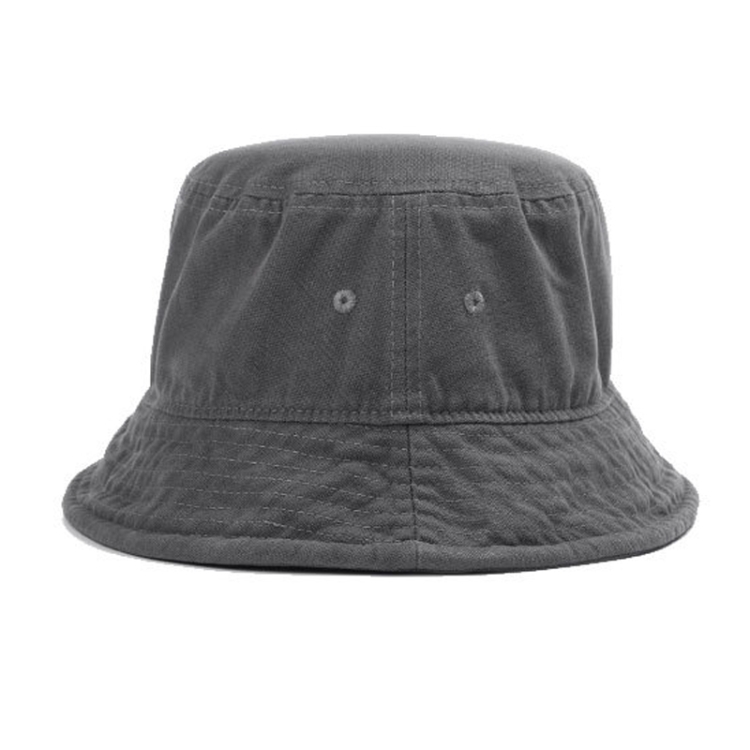 Washed Solid Bucket Hat Versatile Hip Hop Street Hat, Size: Free Code(Brown)