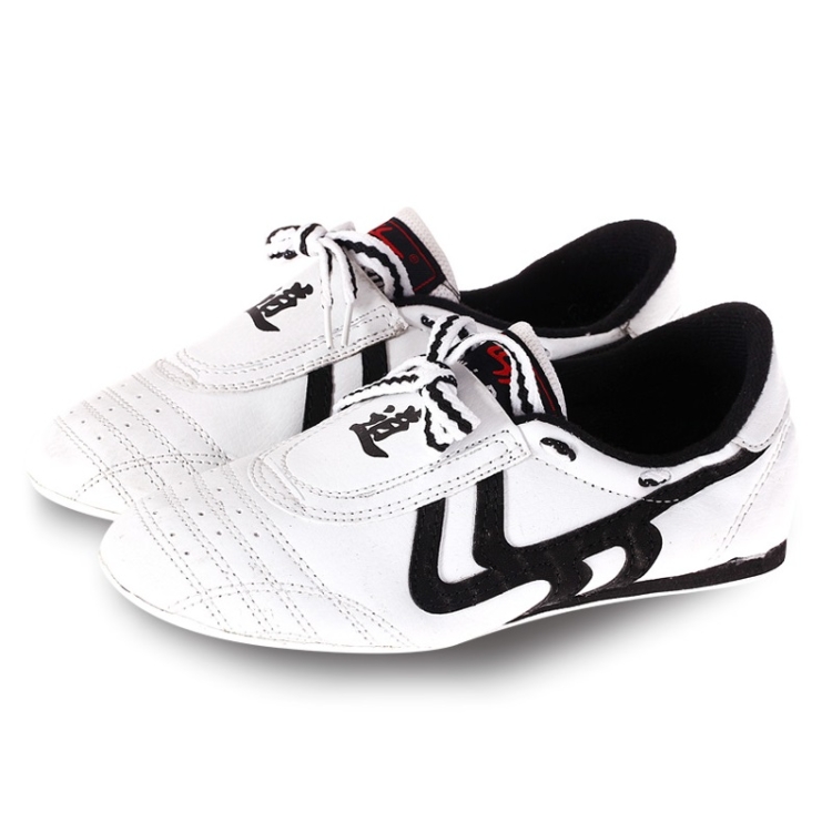 Weirui Taekwondo Shoes Men And Women Tendon Sole Training Shoes, Random Style Delivery, Size: 35(White)
