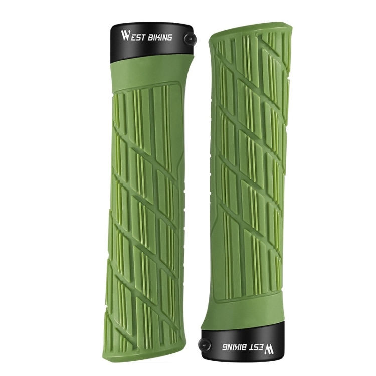WEST BIKING Bicycle Anti-Skid And Shock-Absorbing Comfortable Grip Cover(Ink)