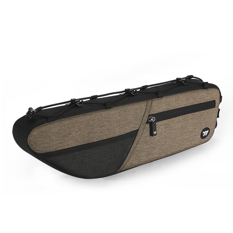 WEST BIKING Bike Crossbar Bag for Gear and Accessories(Brown)