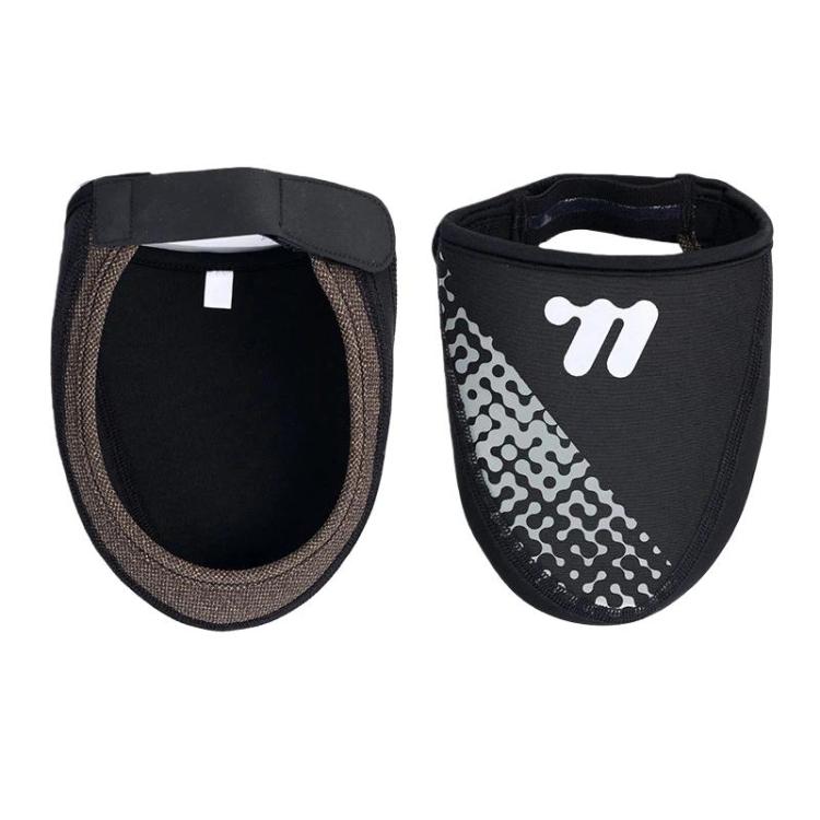 WEST BIKING Breathable Reflective Cycling Shoe Covers For Bikes Half Palm Windproof & Warm Shoe Covers, Size: XL