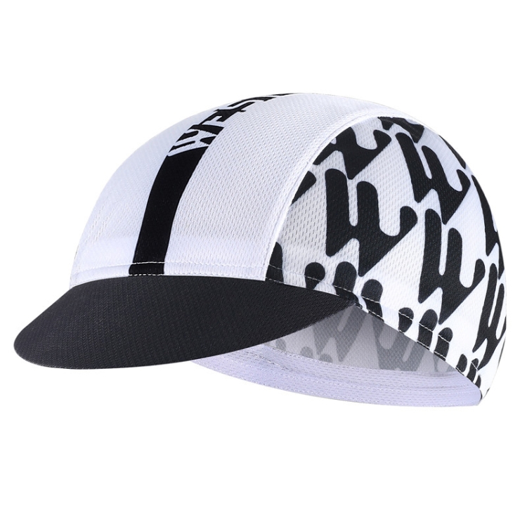 WEST BIKING Cycling Outdoor Sports Sun Protection Peaked Cap, Size: Free Size(Black White)