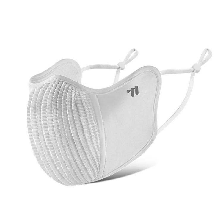 WEST BIKING Ice-Silk Cycling Mask Windproof Dustproof Breathable Sports Running Sun Protection Face Cover One Size(White)