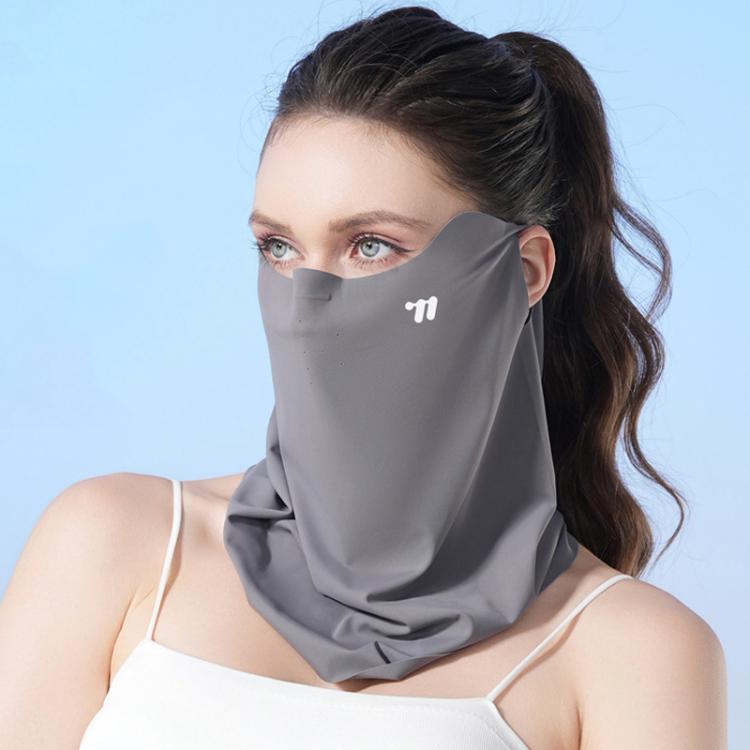 WEST BIKING Neck-Protecting Sun-Blocking Mask Sun-Shielding Neck Cover Full-Face UV-Blocking Cycling Mask, Size: One Size(Dark Gray)